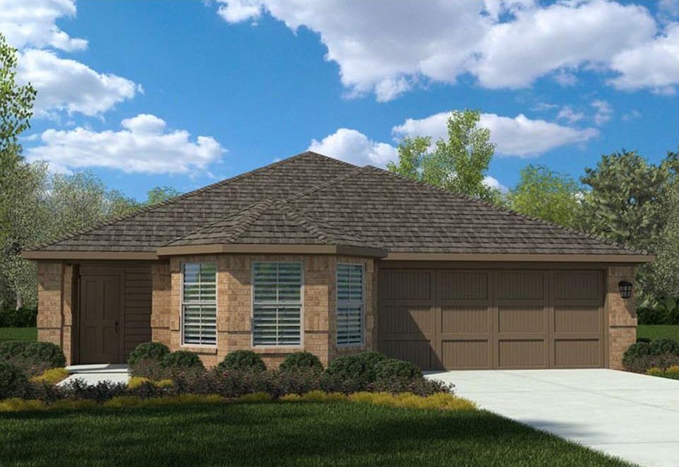 D.R. Horton's Express Home The Camden Floorplan Elevation C