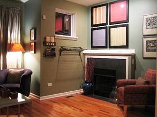 living room fireplace