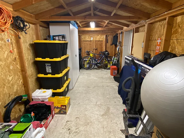 Large storage shed