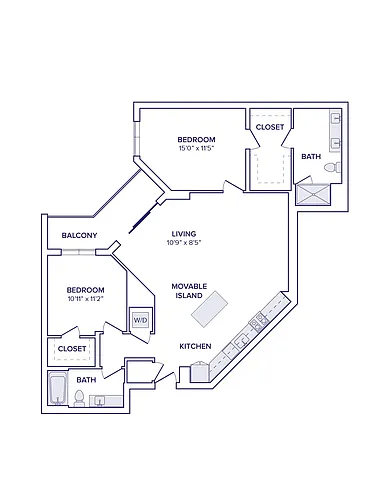 Floor plan B15 - North Tower