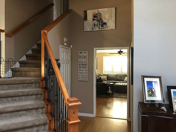 View from door of master bed