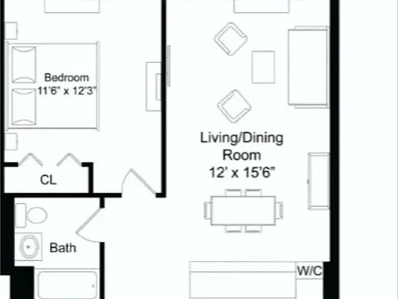 2nd image of 37-25 33rd St #3F