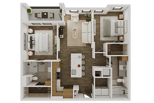 Floor plan Crossroads