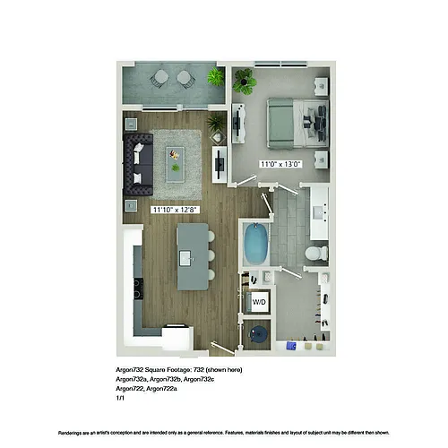 Floor plan A20