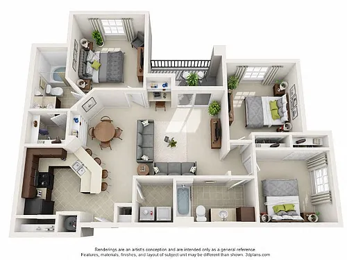 Floor plan C2A