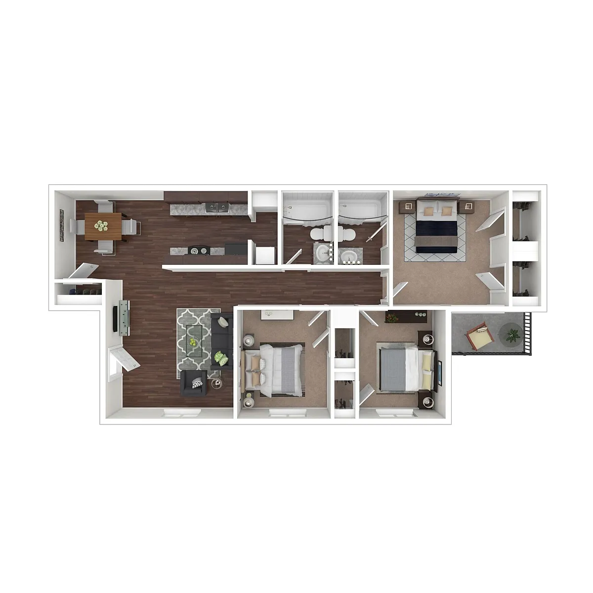 Floor plan C1