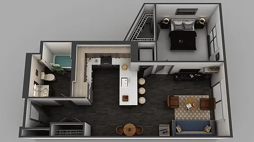 Floor plan A2a