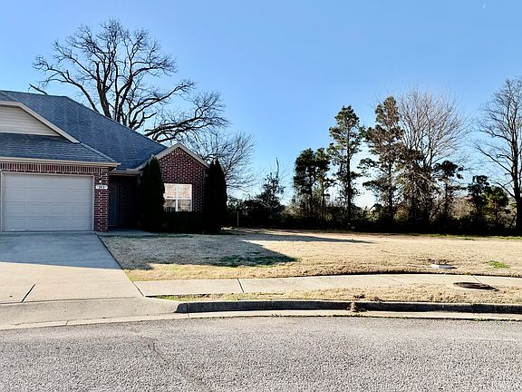 Open field behind duplex.