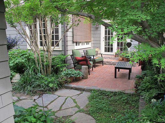 View from SE, terrace doors