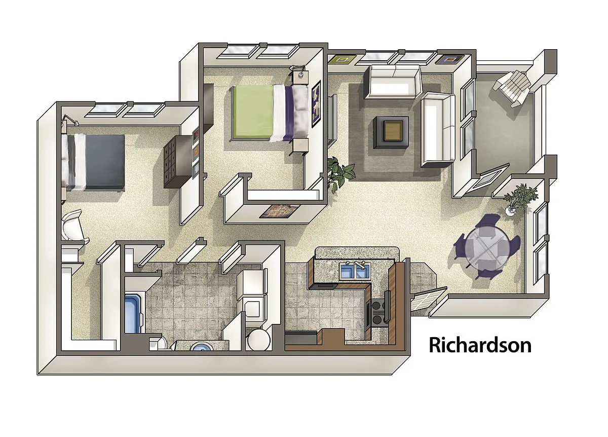 Floor plan Richardson