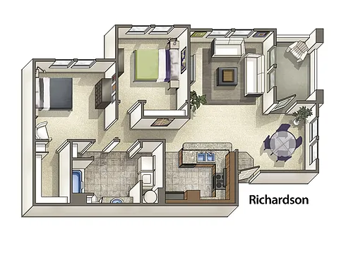 Floor plan Richardson