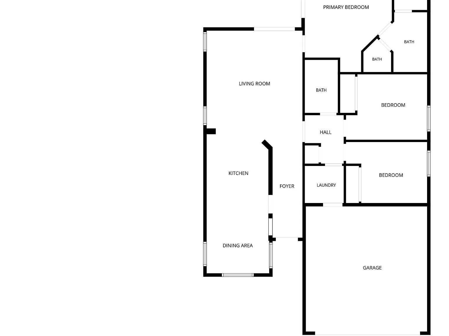 3 bed, 2.0 bath, 1357 sqft, $1,600 — Photo 2