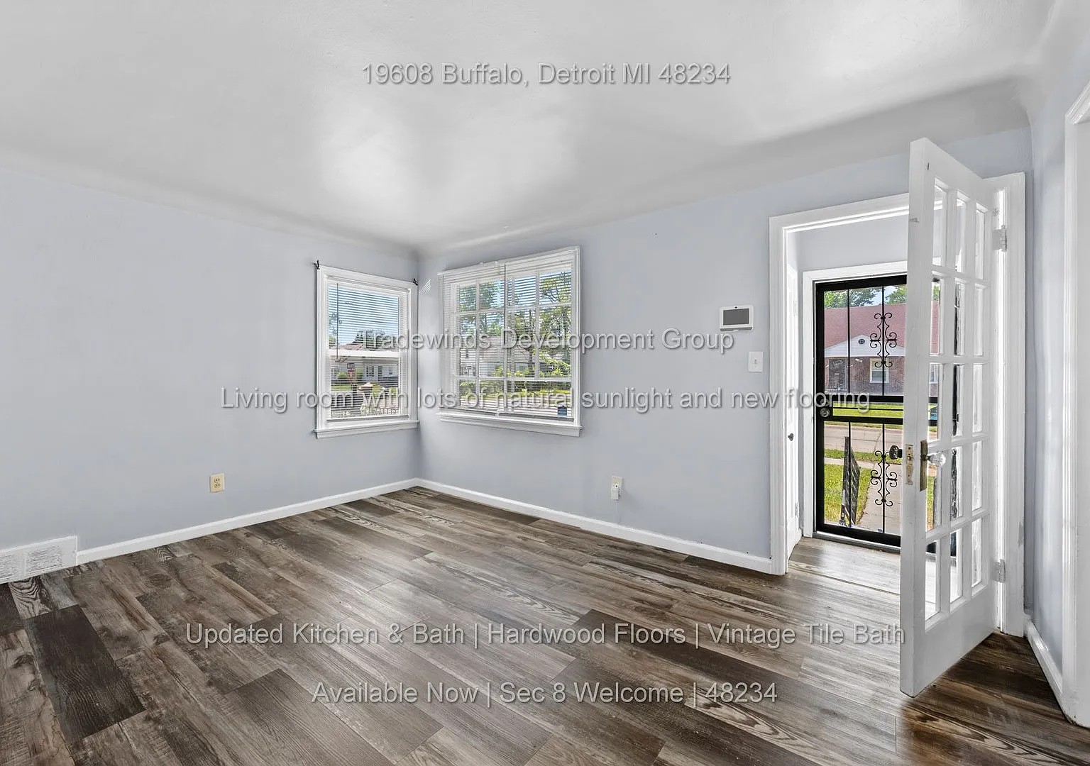 19608 Buffalo St is a 3-bedroom brick bungalow for rent in Detroit's Pershing neighborhood for $1... — Photo 3