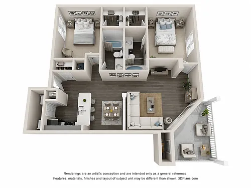 Floor plan B2
