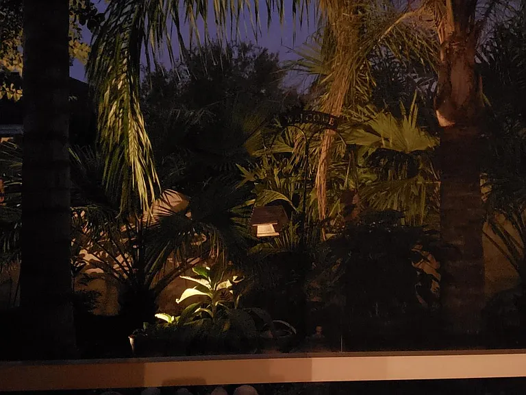 Enjoy quite beautiful evenings on the Lanai