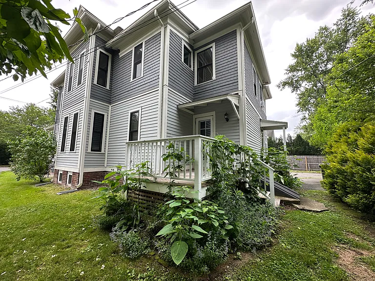 Small private yard space.