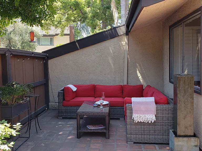 private patio