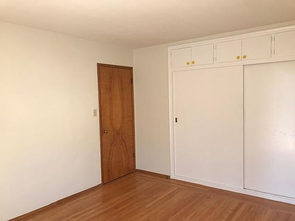 Spacious bedroom with generous closet space