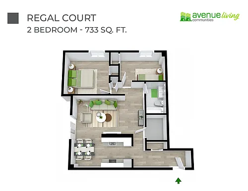 Floor plan A101