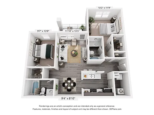 Floor plan The Graymere