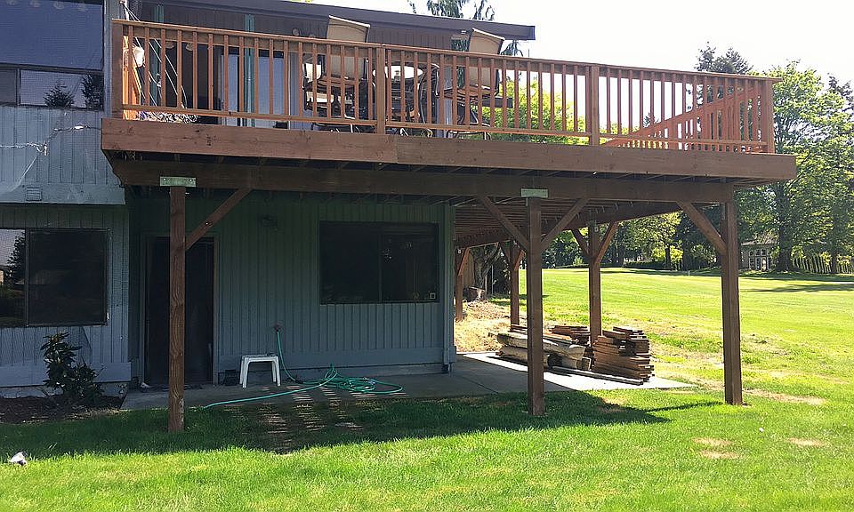 New deck