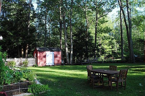 Great yard to play and entertain.