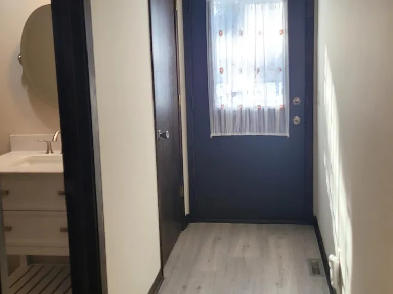 hallway to basement