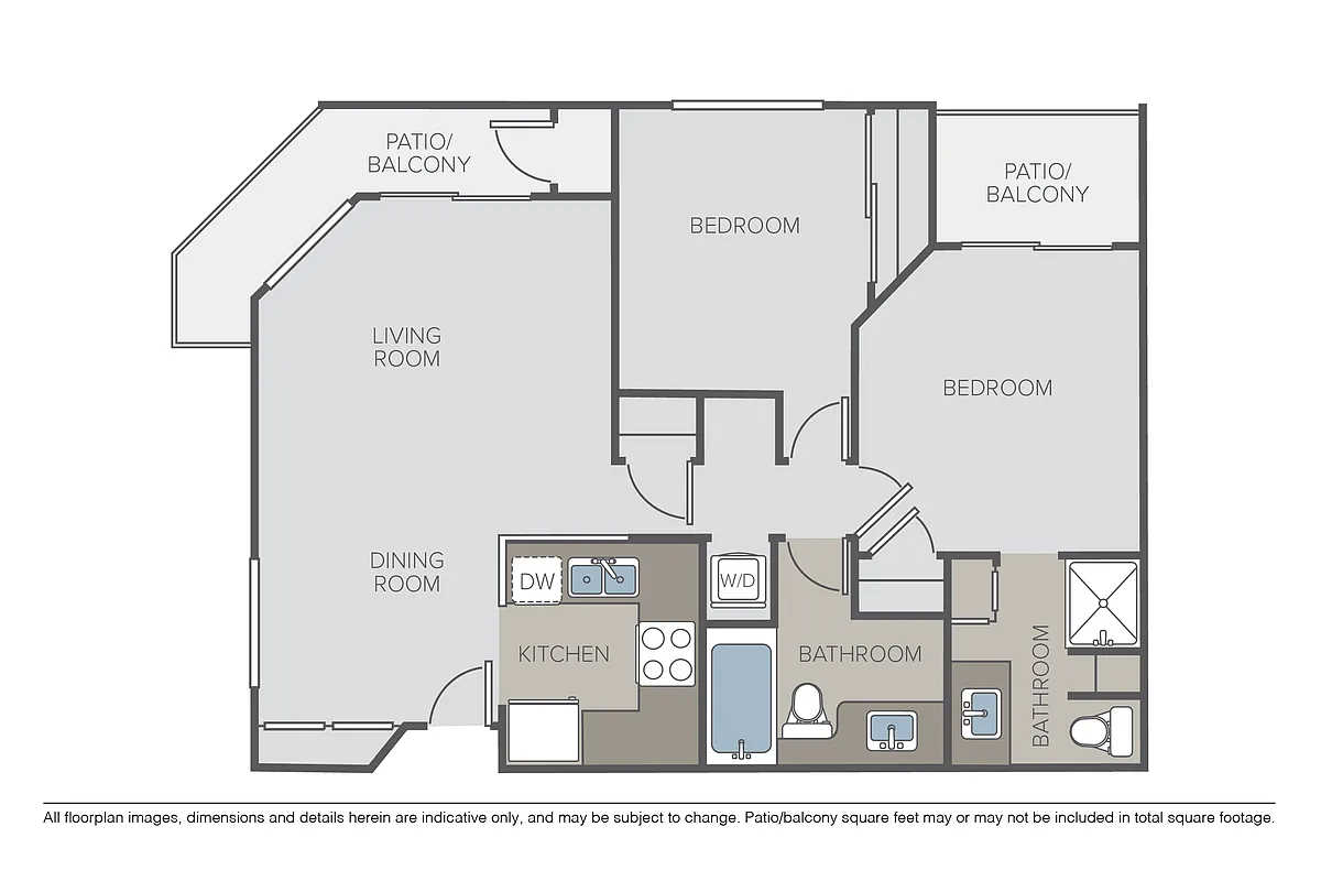 Floor plan The Lido Grande