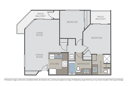 Floor plan The Lido Grande