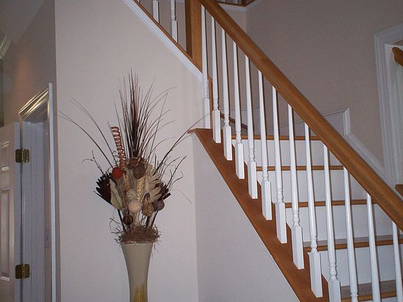 Front Entry Way with Cathedral View to Second Floor