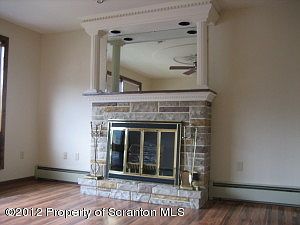 Living Room Ornamental Fireplace