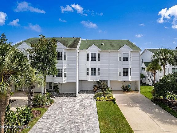 Private double driveway