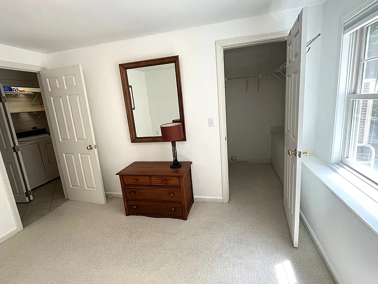 Bedroom and walk in closet