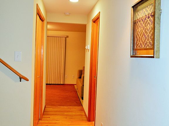 Main door opens to hallway