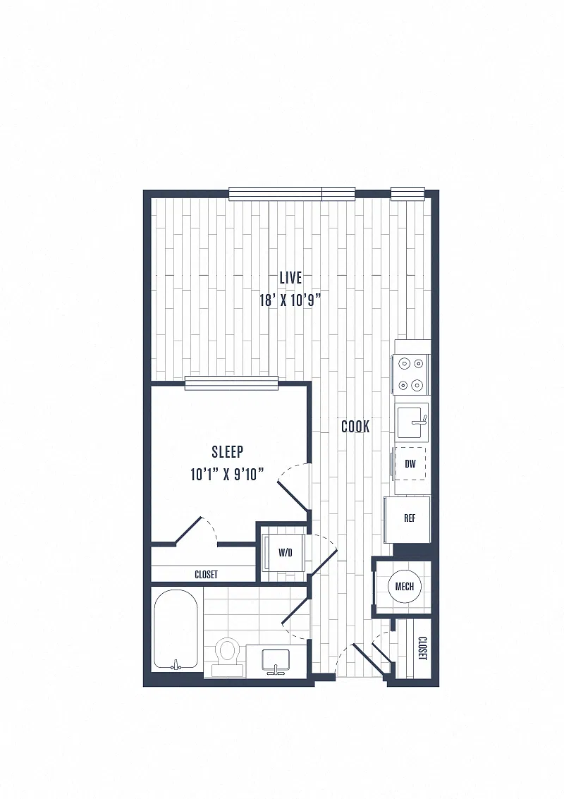 Floor plan A2a*