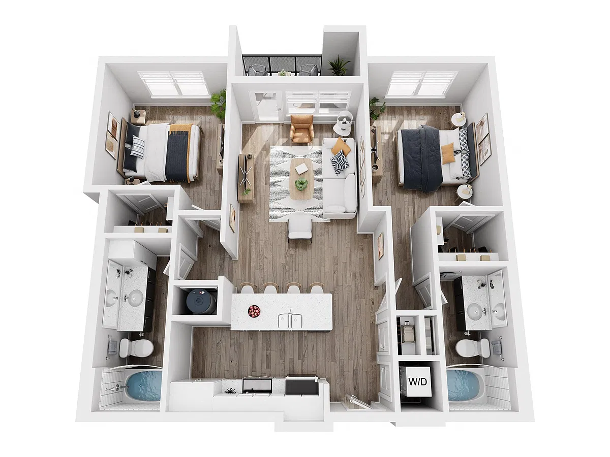 Floor plan B4