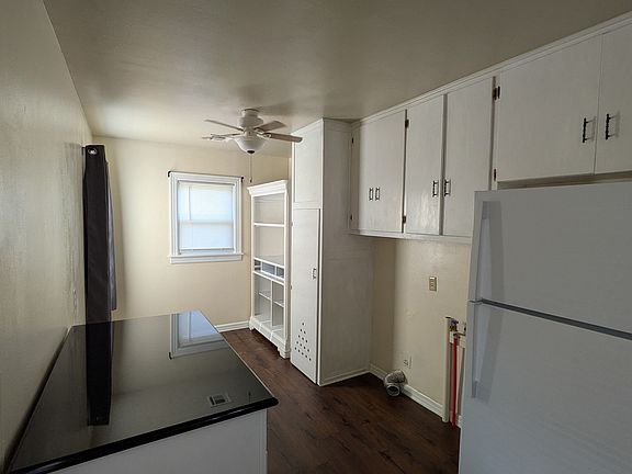 Dining nook, pantry, back end of the kitchen.