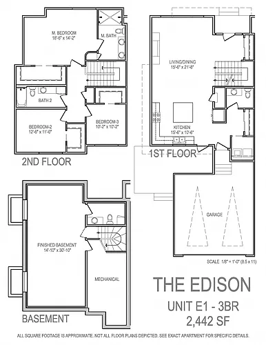 Floor plan Duplex - E1