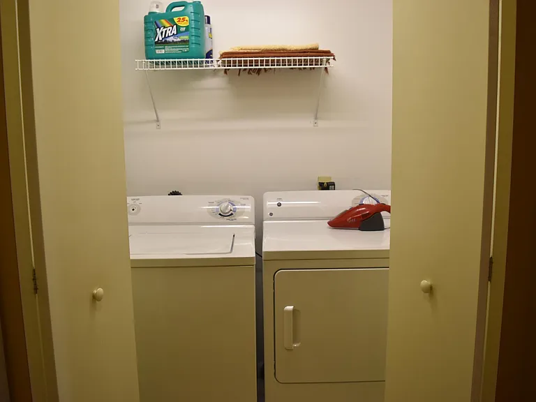 Main Floor washer and dryer