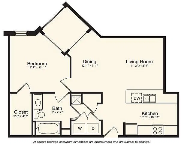Floor plan Monaco