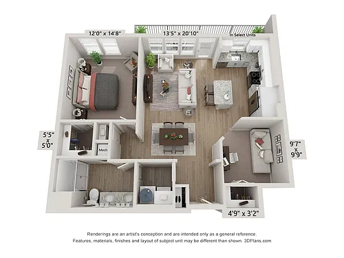 Floor plan A4