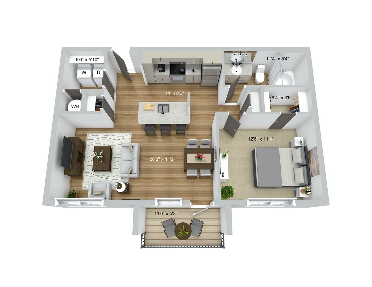 Floor plan Billboard 1.1