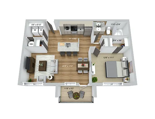 Floor plan Billboard 1.1