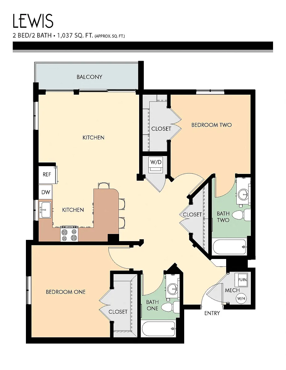 Floor plan Lewis