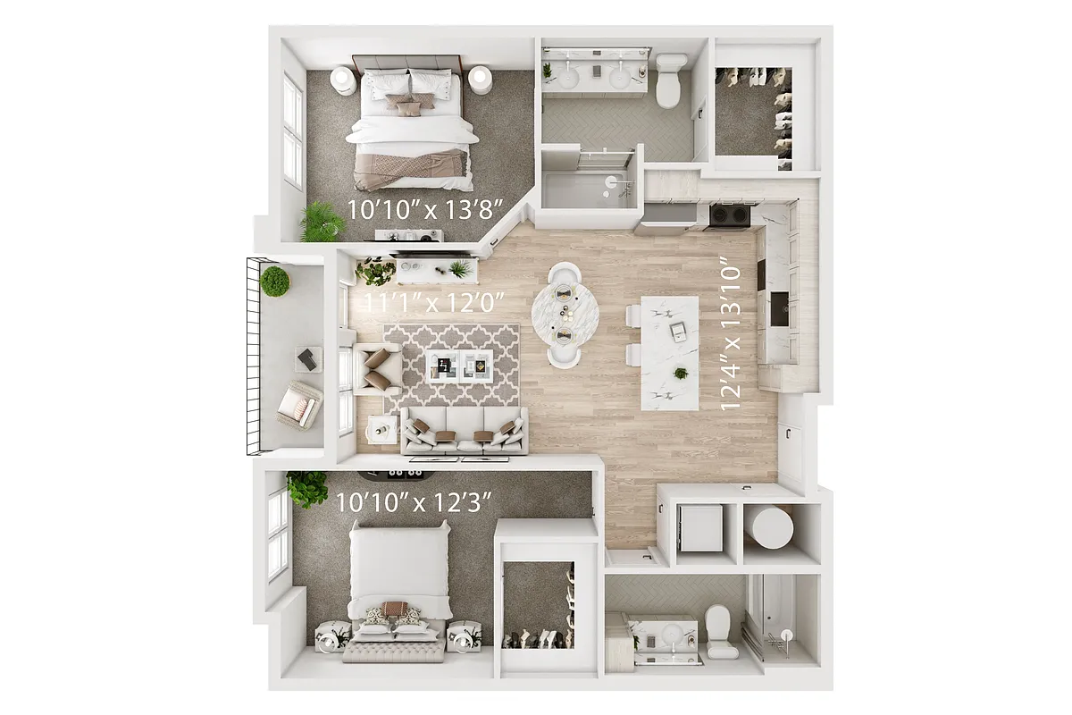 Floor plan B23