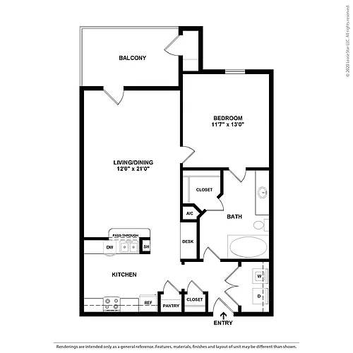 Floor plan The Gaido