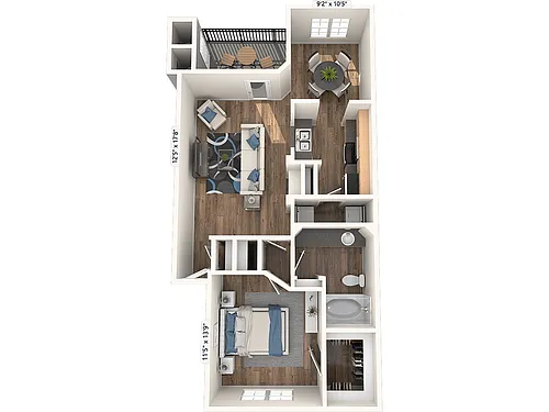 Floor plan Andorre