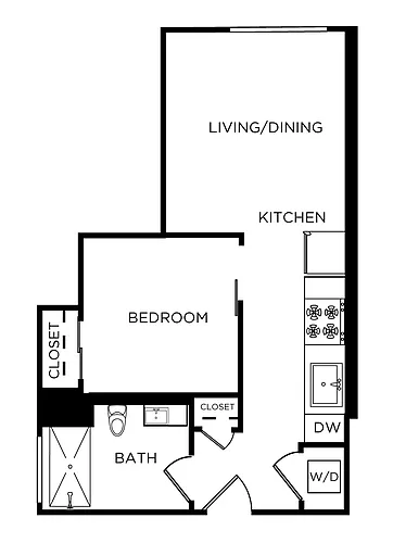 Floor plan The Myrtle