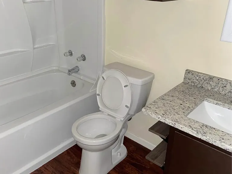 walk in shower with a tub