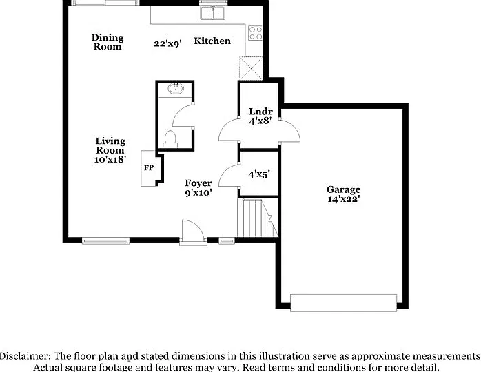 3 bed, 2.5 bath, 1380 sqft, $1,715 — Photo 3